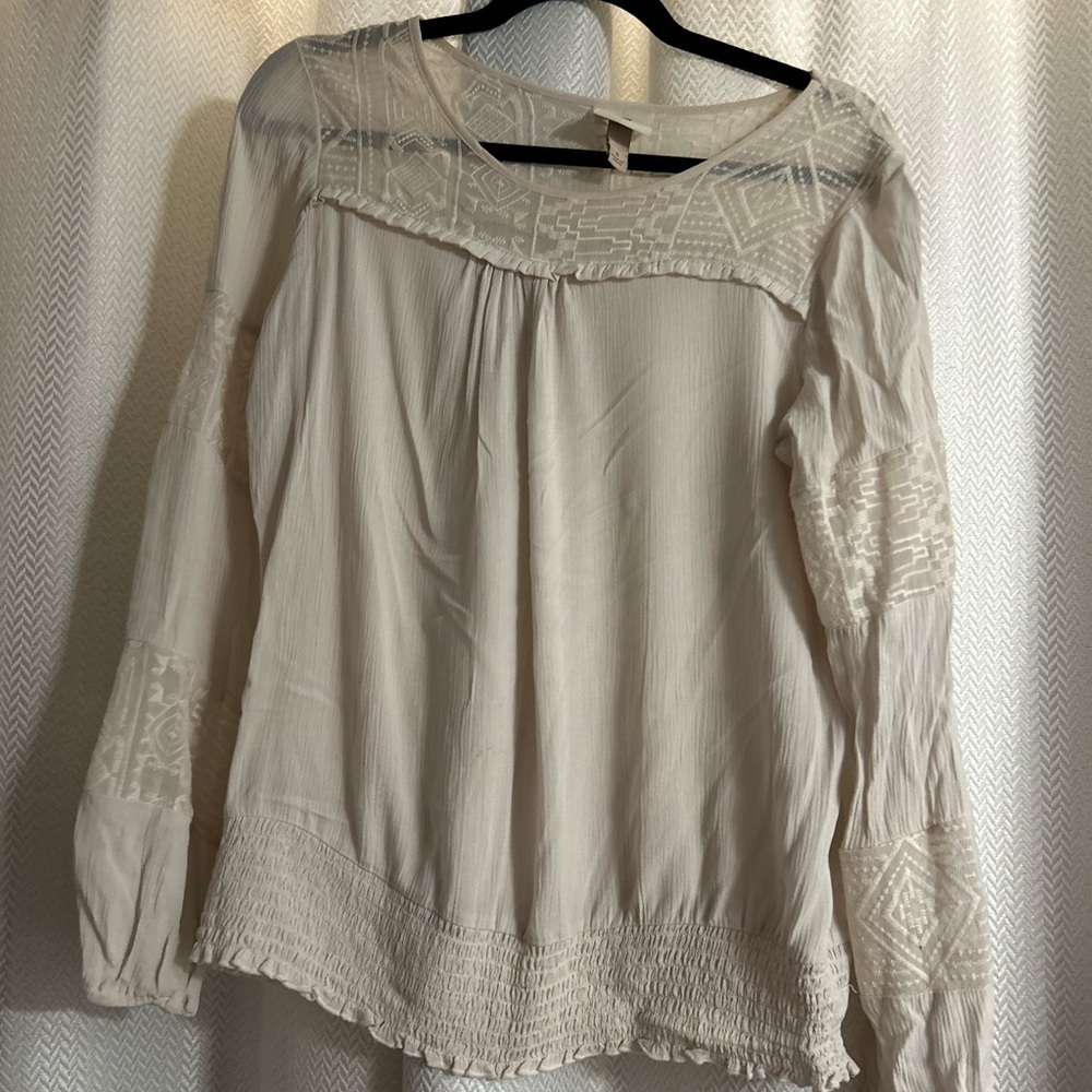 Cream top